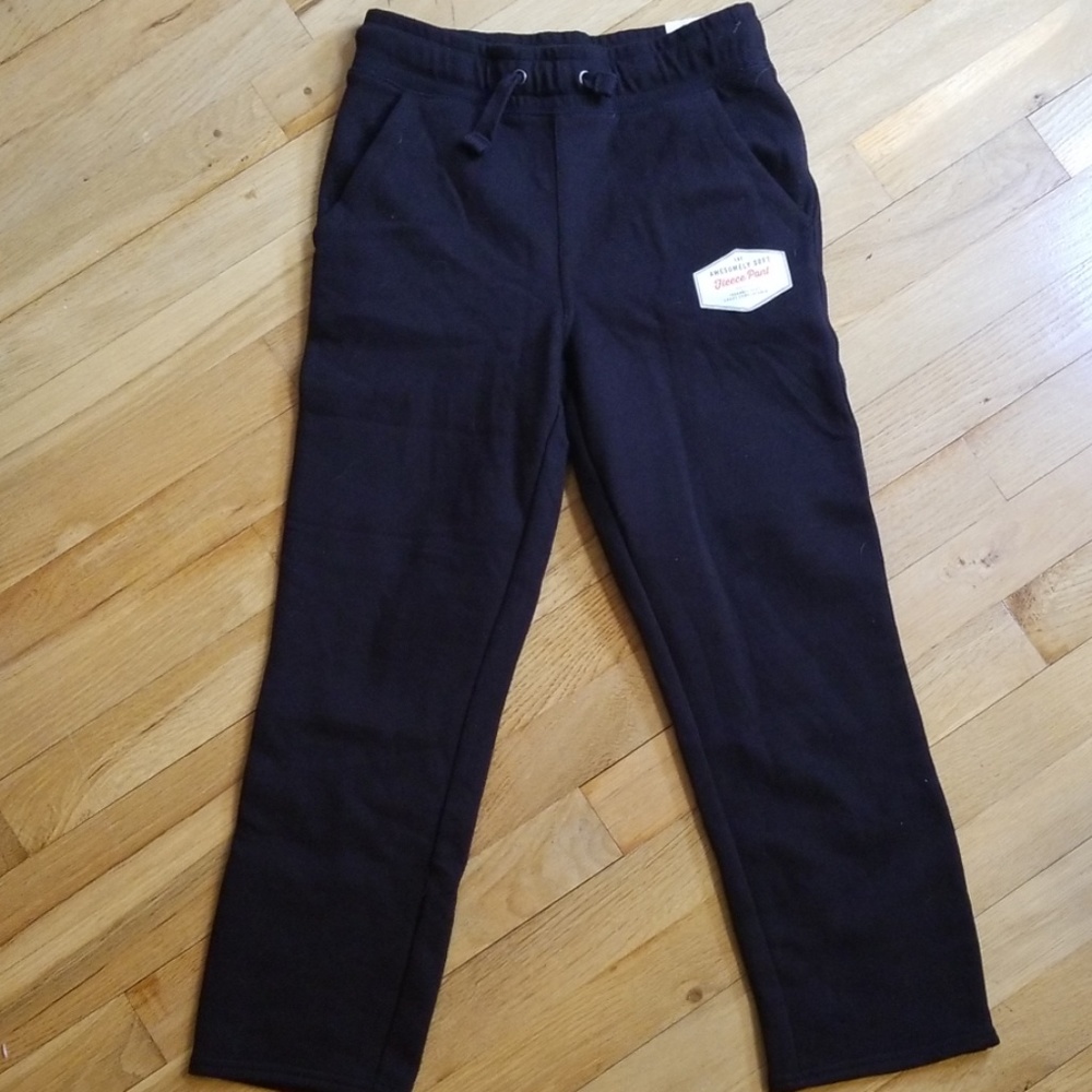 2 pairs of Boys fleece pants Size M (10/12)
